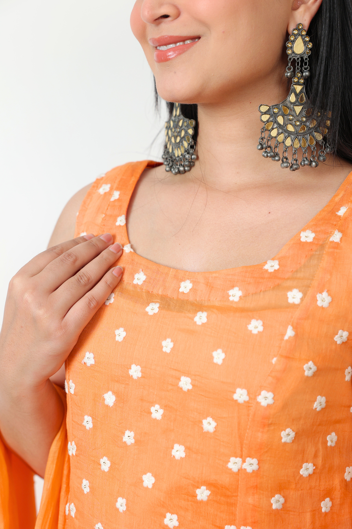 The Saaj Set - Orange