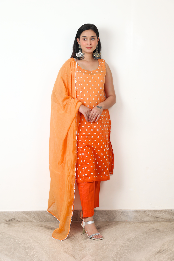 The Saaj Set - Orange
